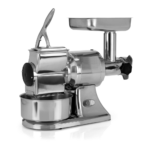 Tritacarne grattugia professionale in acciaio inox AISI 304 - bocca da ø70