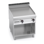 Fry top elettrico 2 zone di cottura liscio -- Serie 900