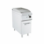 Fry top a gas linea 70 una zona di cottura liscio o rigato - 40x73x90h - 6,5kW totali